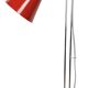 Vintage Red Table Lamp by Josef Hůrka for Lidokov, 1960s
