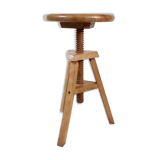 Screw vintage industrial stool