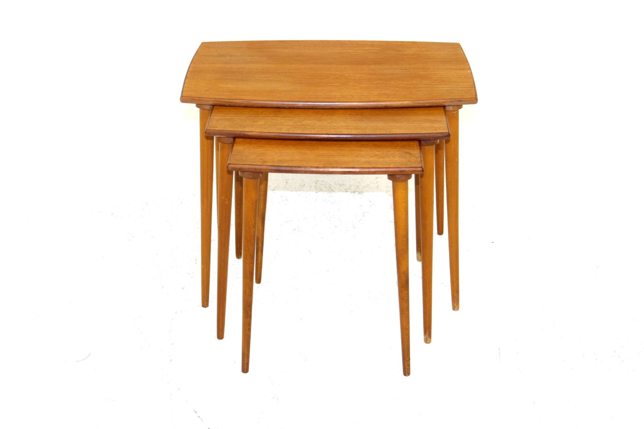 Teak side tables, Sweden, 1950