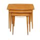 Teak side tables, Sweden, 1950