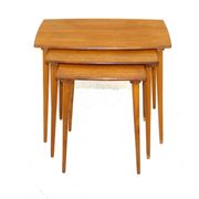 Teak side tables, Sweden, 1950