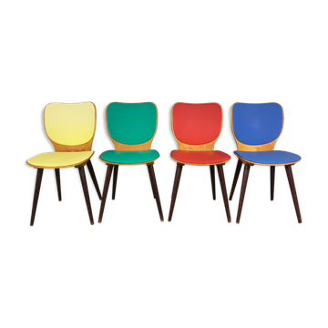 4 Baumann 1950 Max Bill chairs