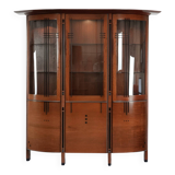 Grand meuble vitrine Art Déco / buffet avec éclairage de luxe