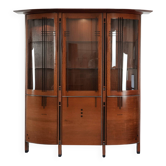 Large Art Deco design display / sideboard cabinet with luxury lighting