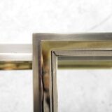 Table low sliding glass of the 1970s