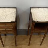 Pair of Louis XVI Style Bedside Tables