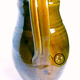 Pitcher of sandstone glaze degraded with chestnut and ochre