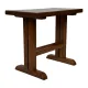 Table d'appoint vintage style Shaker en bois massif