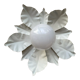 Wall lamp shape flowers