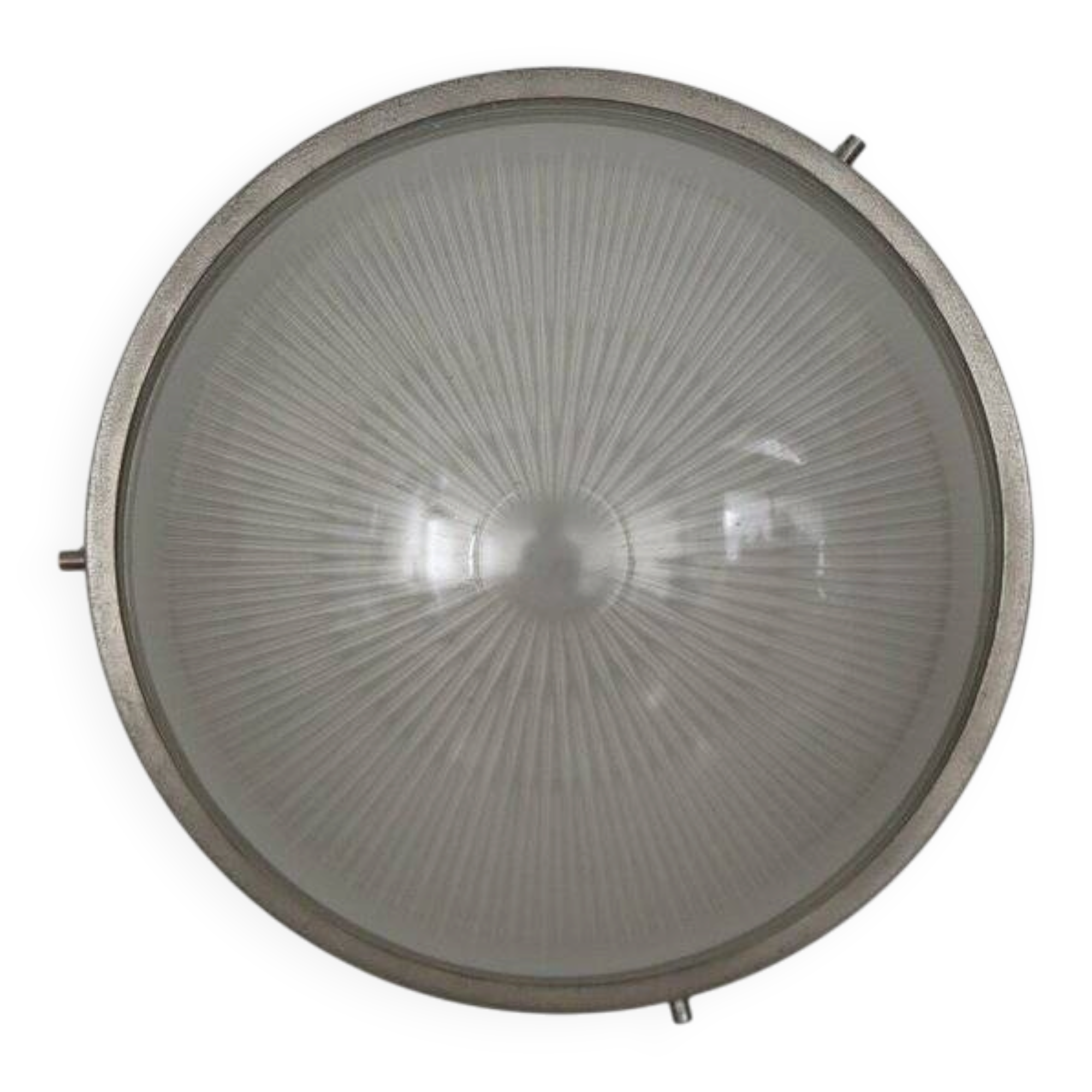Mid-Century Italian Sigma Lamp in Glass and Metal by Sergio Mazza for Artemide, 1960s