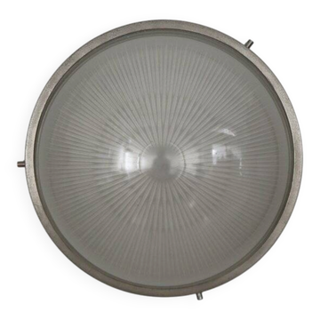 Lampe Sigma italienne du milieu du siècle en verre et métal par Sergio Mazza pour Artemide, années 1960.
