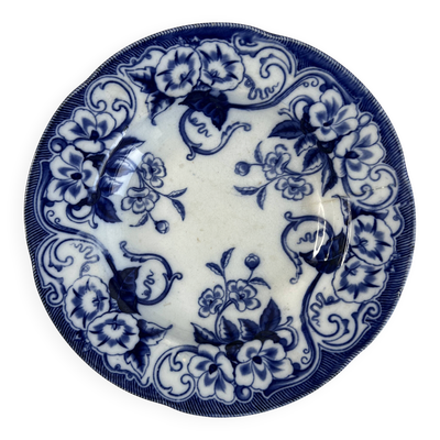 Assiette creuse Flora Creil et Montereau