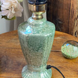 Marbled porcelain lamp base