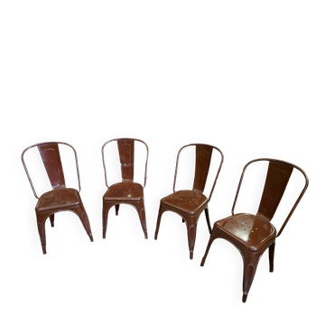 Set of 4 tolix chairs