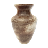 Vase à fleurs en grès