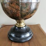 Vintage world-globe lamp foot