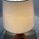 Lampe vintage en bois années 60-70