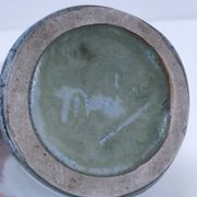 Vase grès émaillé Denbac signé années 30