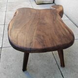 Vintage solid ornate coffee table