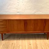 Teak enfilade by Johannes Andersen, edition Udulm, Denmark 1960
