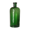 Green pharmacist bottle