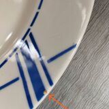 Gien earthenware dish from the 40s and 50s