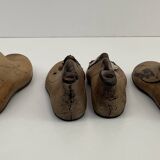 Lot d'embauchoirs (ou formes à chaussures de cordonnier) anciens