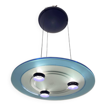 Suspension lumineuse Aurora Arteluce années 1980