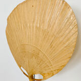 Uchiwa III bamboo wall lamp by Ingo Maurer for Design M