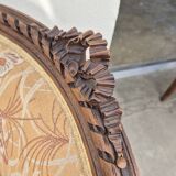 Chaise longue decorated with butterflies in Louis XVI style from the Napoleon III period