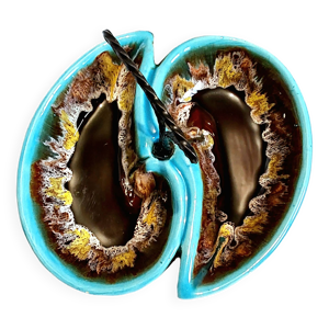 Plat en céramique vallauris