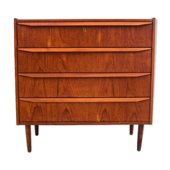 Teak chest of drawers, Danish design, 1960s