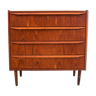 Teak chest of drawers, Danish design, 1960s