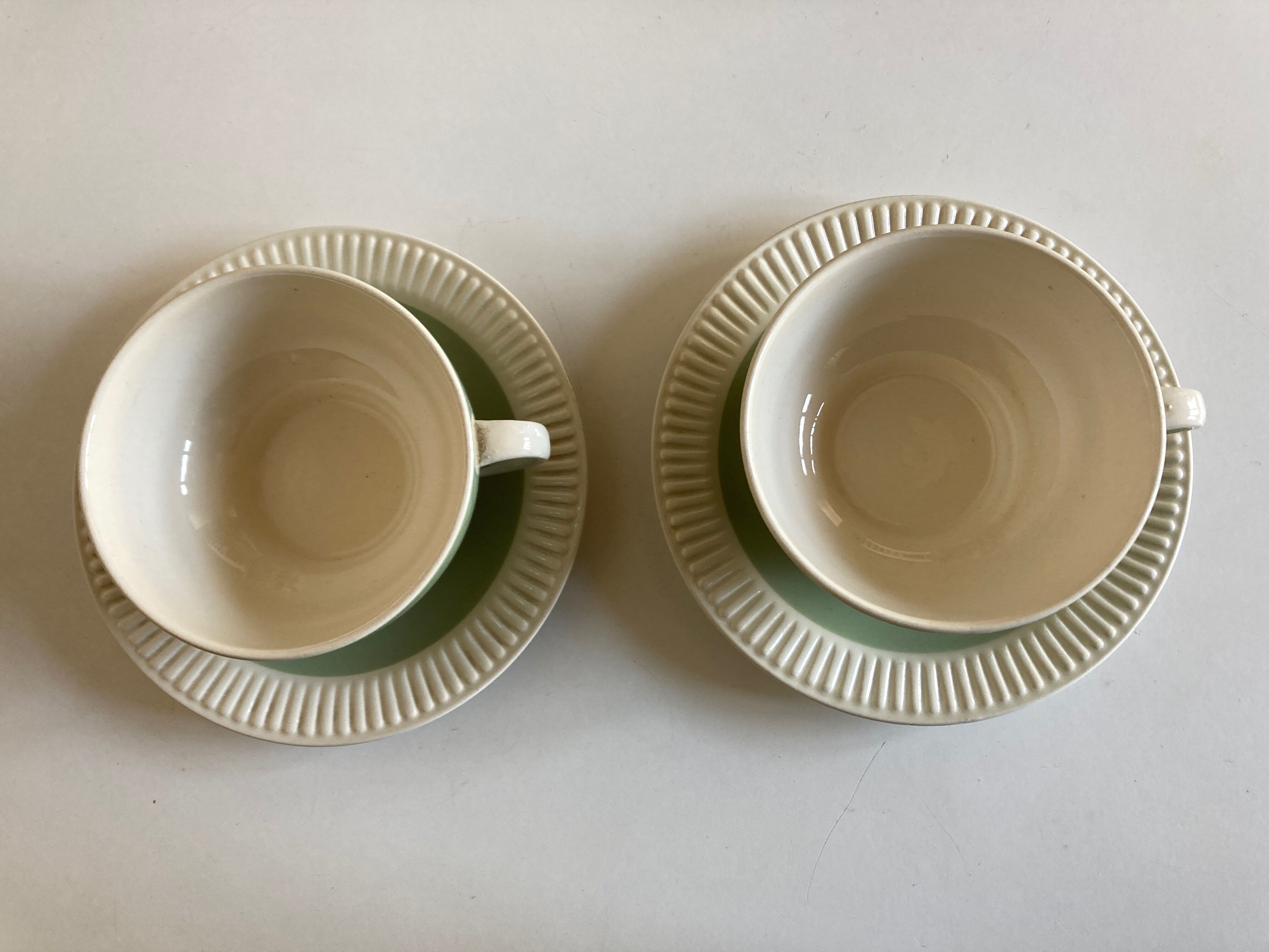 Pair of capri V&B Villeroy 1950 lunch cups