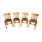 Set de 4 chaises bistrot