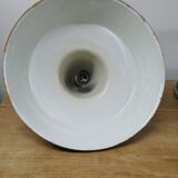 Metal industrial enamelled lamp