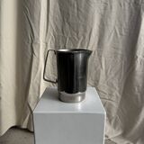 Large silver-plated jug H20 D14.5