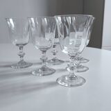 Service de 6 verres à pied