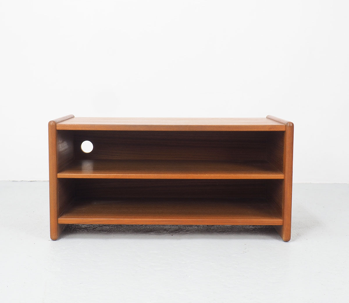 Danish design small teak audio cabinet, 1960