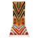 Bright red Berber hallway rug Boujad 75 x 280 cm