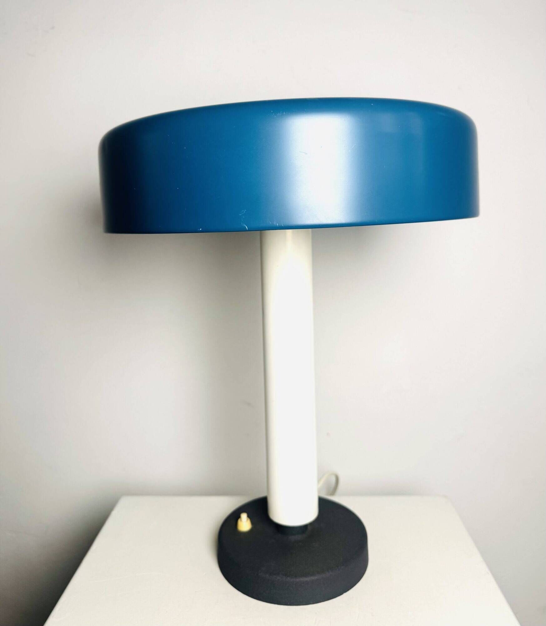 Model Tp-8079 Mushroom Table Lamp By Niek Hiemstra For Hiemstra Evolux, The Netherlands 1960S