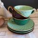 Antique St. Clement cups and saucers