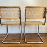 Set of 2 Cesca chairs by Marcel BREUER b32