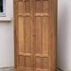 Parisian wardrobe paneled 1930 raw wood