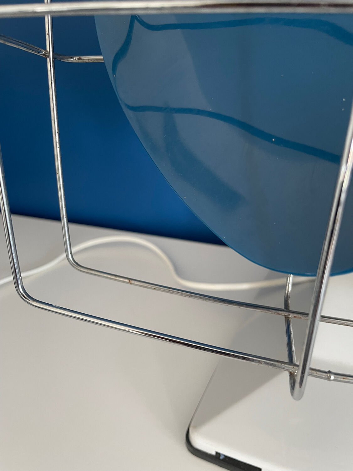 Ventilateur calor bleu et blanc