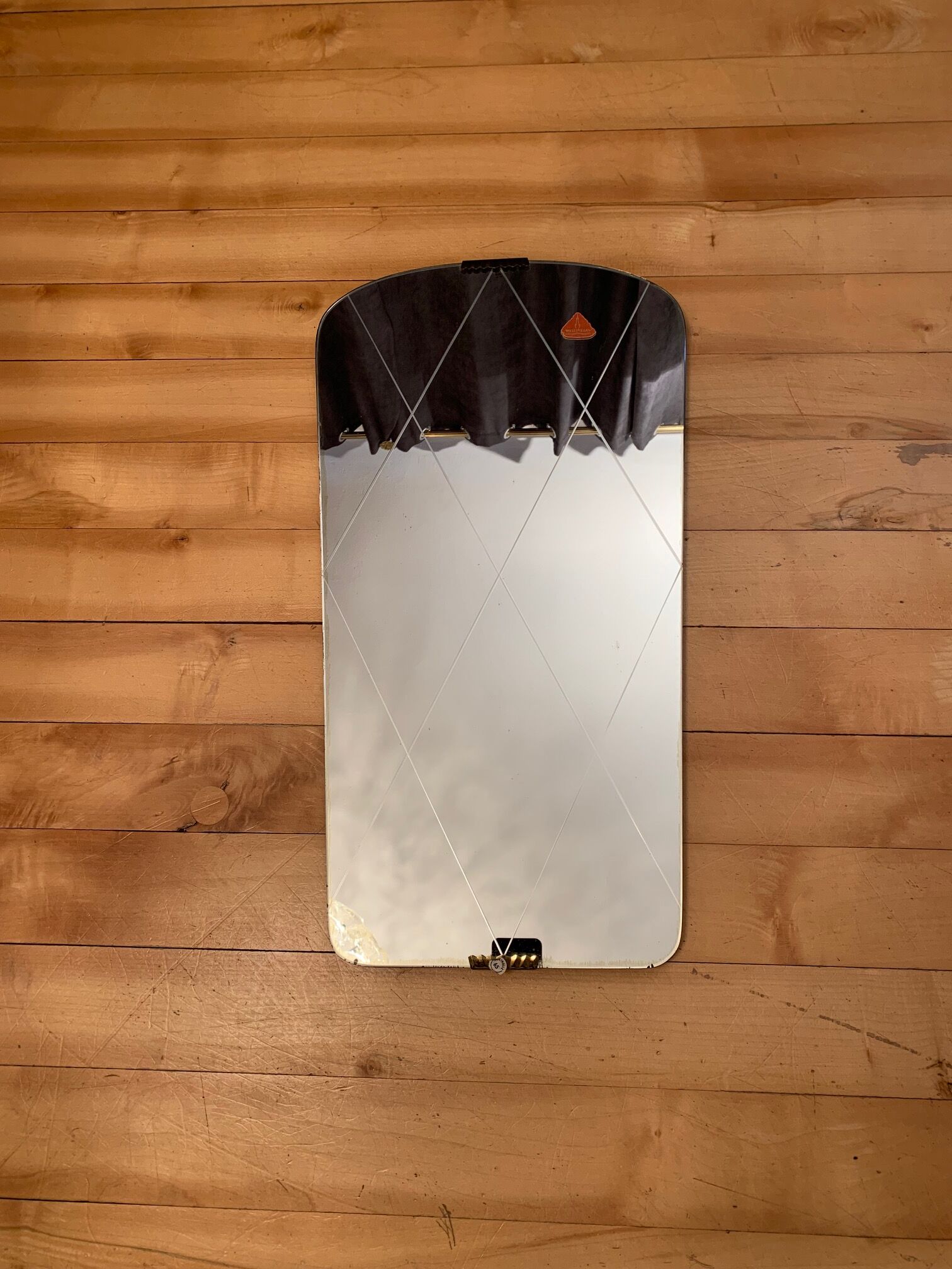 Miroir Wesy Spiegel, Allemagne, années 1950