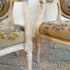 Pair of Louis XVI period armchairs