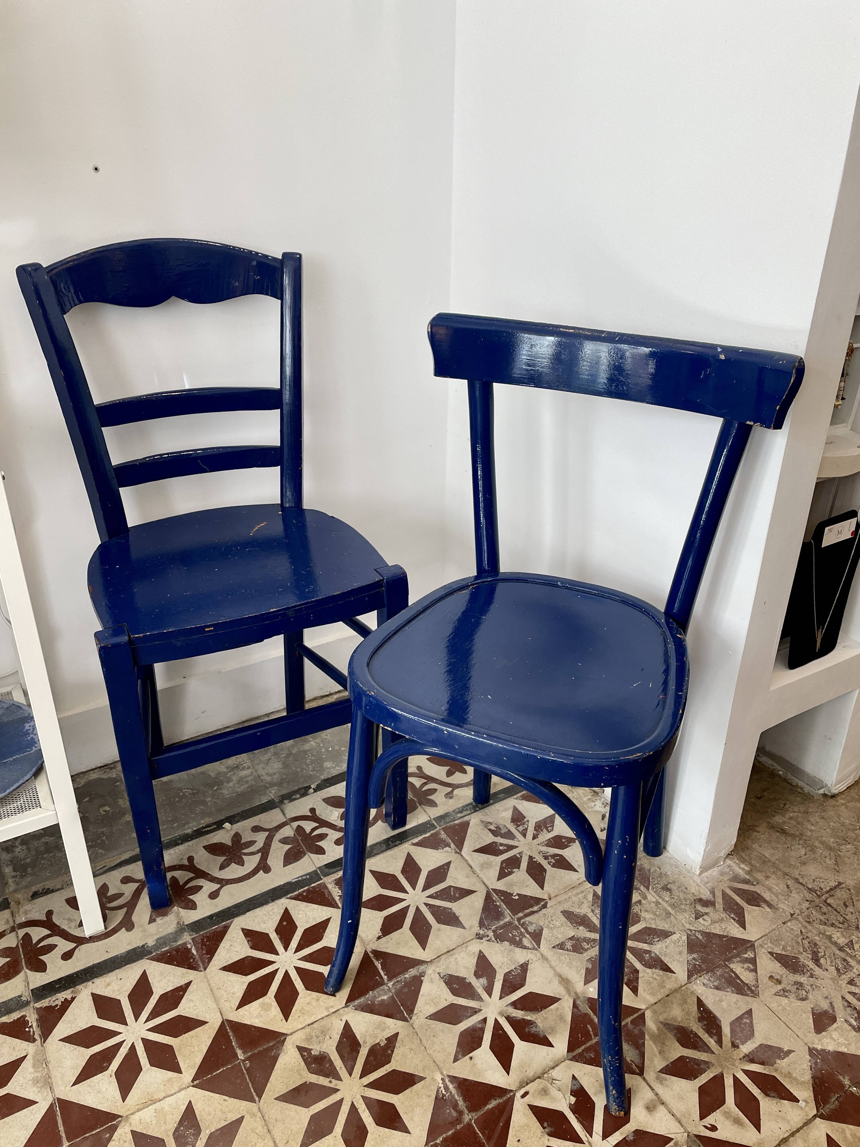 Set of bistro chairs