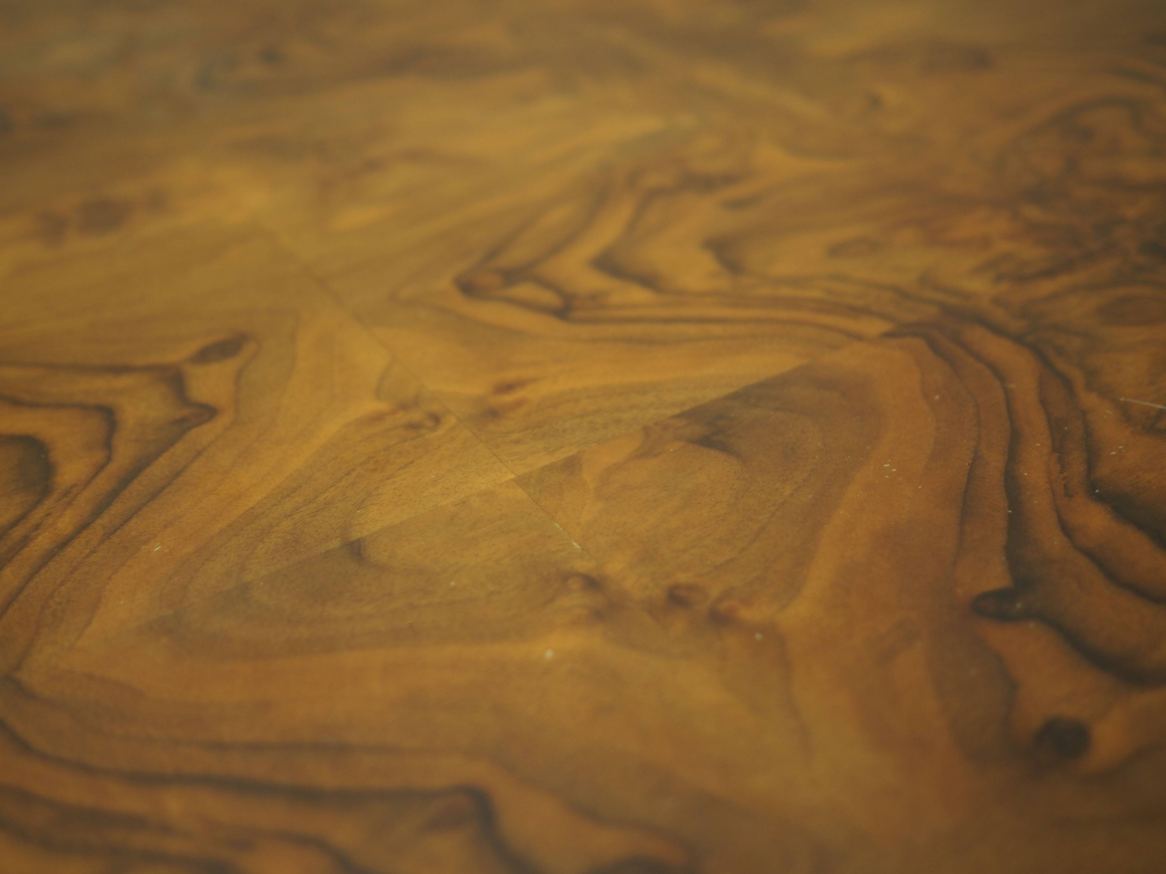 Walnut coffee table, Danish design, 1960s, production: Denmark