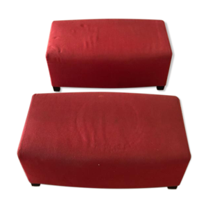 Poufs rouges